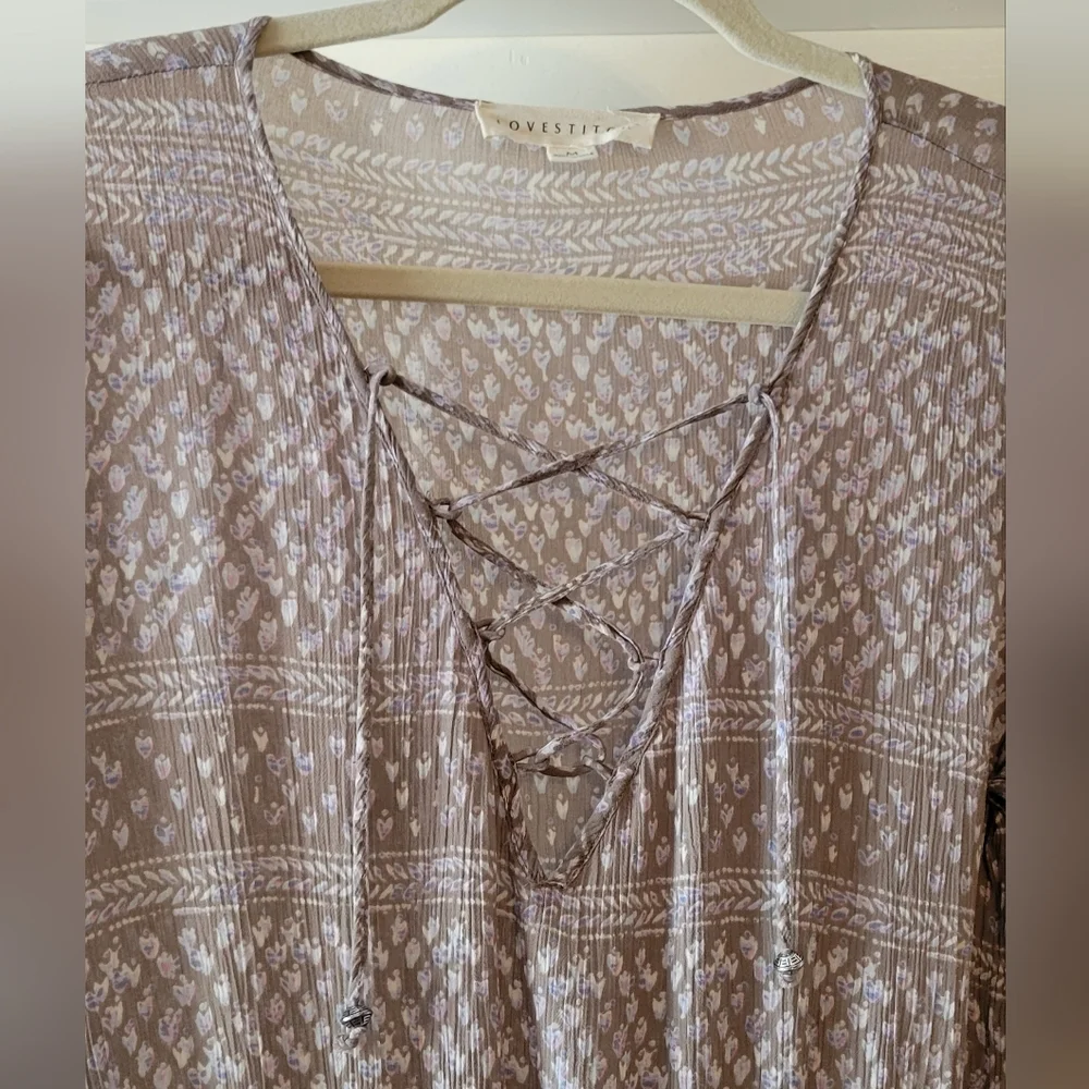 LOVESTITCH boho mini dress - Picture 2 of 6